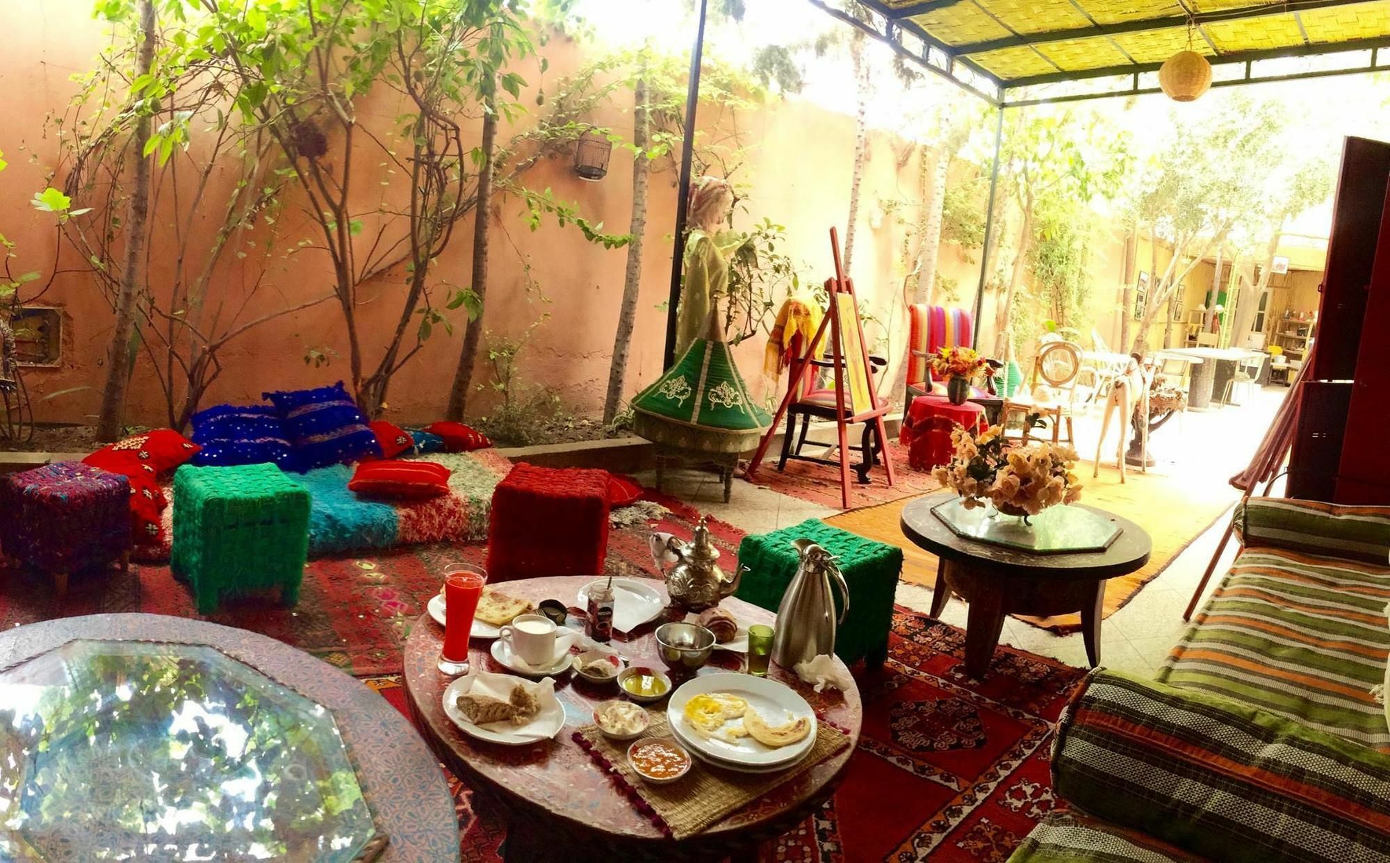 Hostel Villa Red City Marrakesh Eksteriør billede