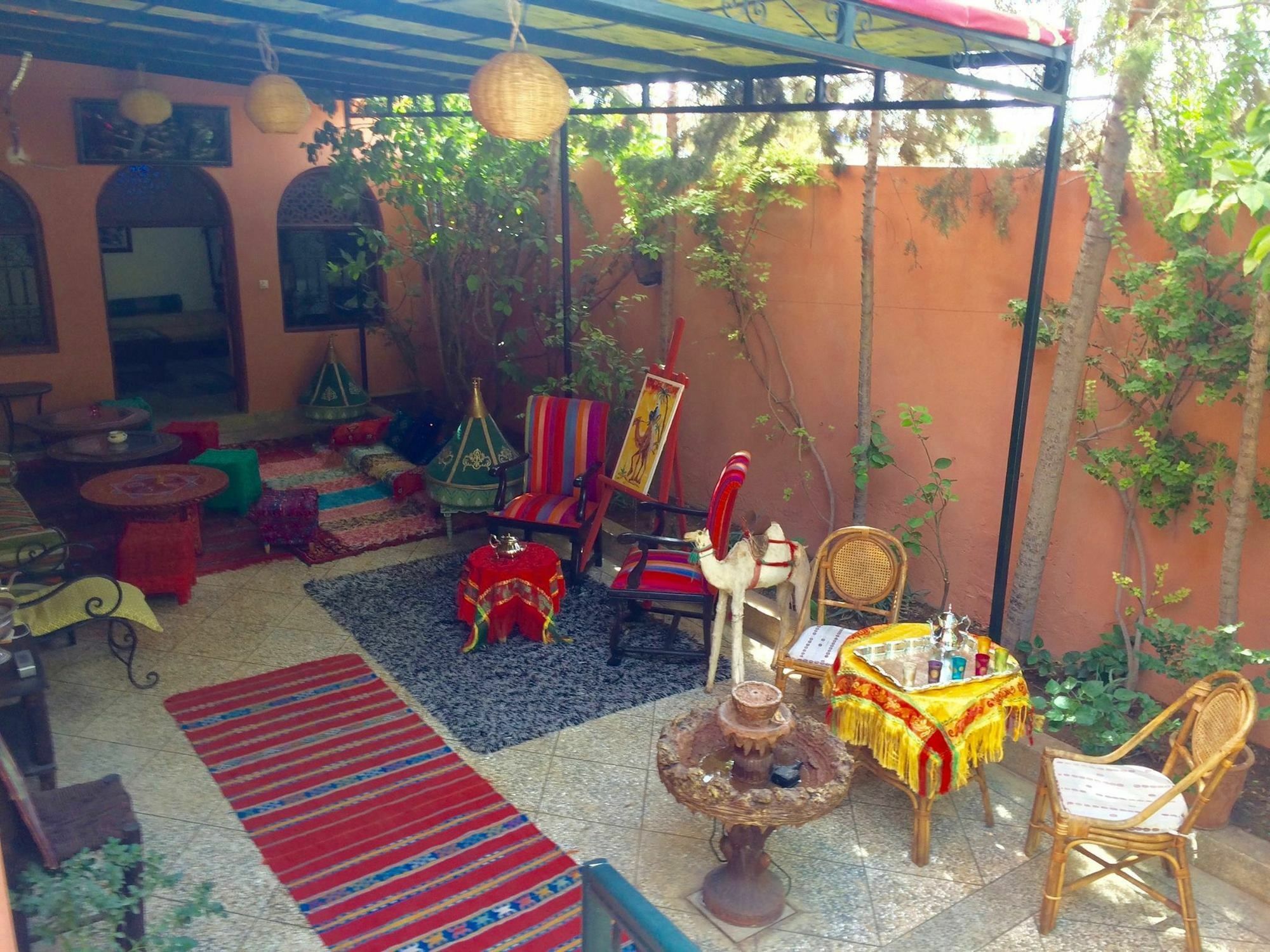 Hostel Villa Red City Marrakesh Eksteriør billede
